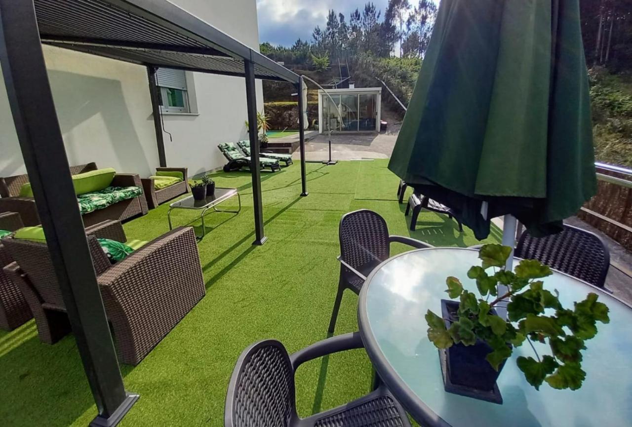 Casa Rocha Velha Con Terraza Y Piscina Particular Lejlighed Santiago de Compostela Eksteriør billede