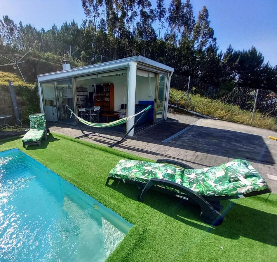 Casa Rocha Velha Con Terraza Y Piscina Particular Lejlighed Santiago de Compostela Eksteriør billede