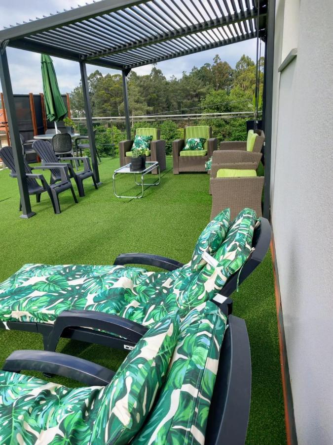 Casa Rocha Velha Con Terraza Y Piscina Particular Lejlighed Santiago de Compostela Eksteriør billede