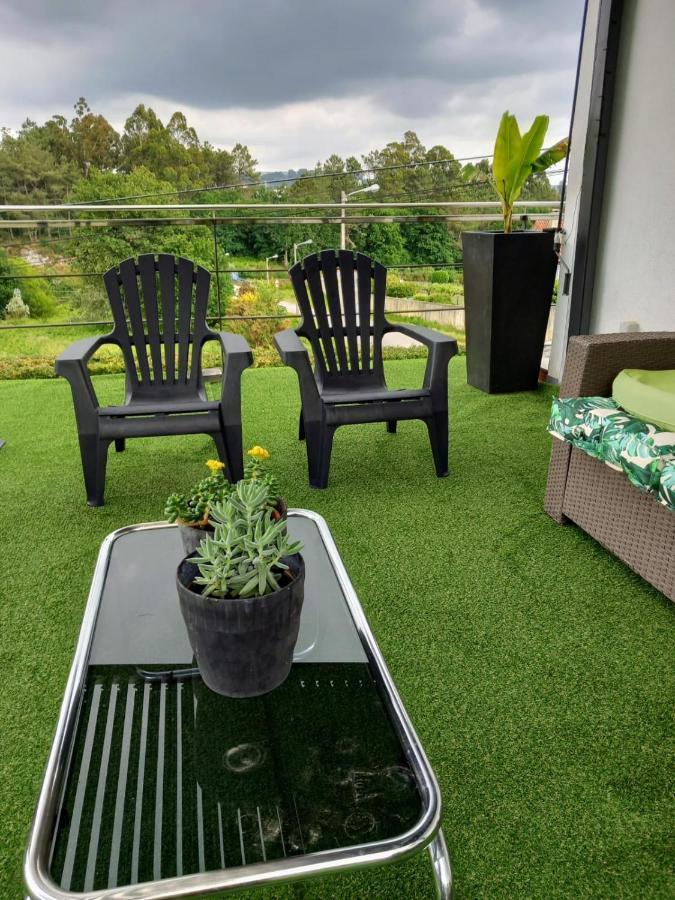 Casa Rocha Velha Con Terraza Y Piscina Particular Lejlighed Santiago de Compostela Eksteriør billede