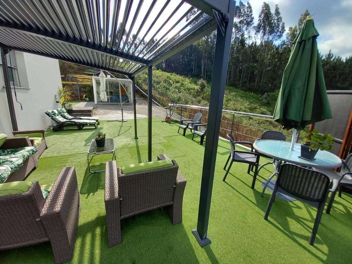 Casa Rocha Velha Con Terraza Y Piscina Particular Lejlighed Santiago de Compostela Eksteriør billede