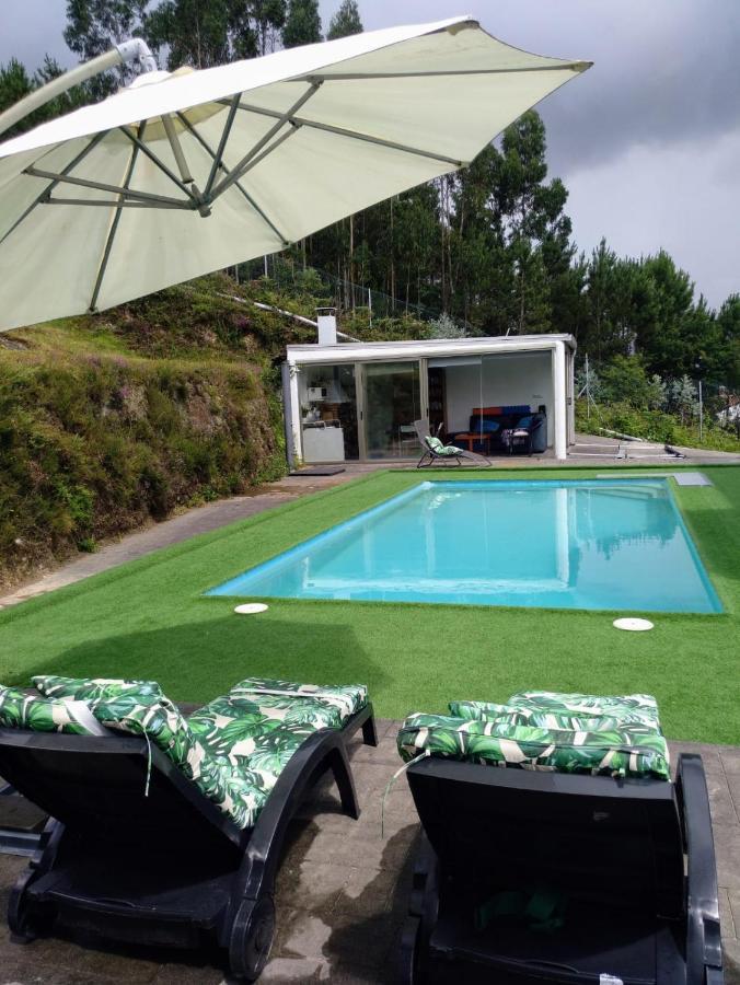 Casa Rocha Velha Con Terraza Y Piscina Particular Lejlighed Santiago de Compostela Eksteriør billede