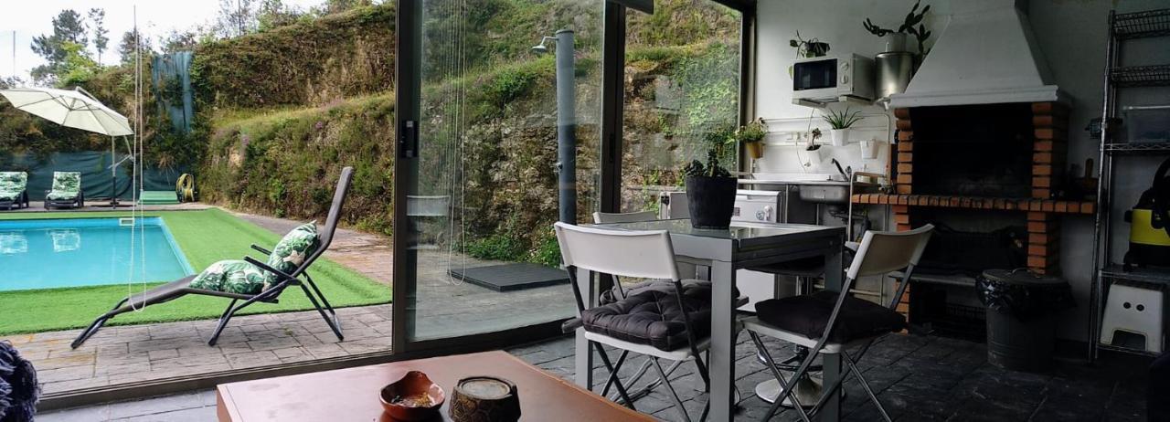Casa Rocha Velha Con Terraza Y Piscina Particular Lejlighed Santiago de Compostela Eksteriør billede